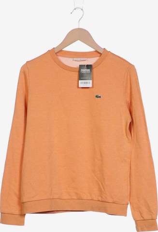 Lacoste Sport Sweatshirt & Zip-Up Hoodie in L in Orange: front