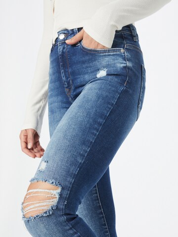 ONLY Skinny Jeans 'FOREVER HIGH' in Blauw