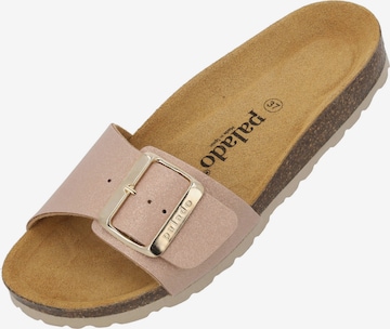 Palado Mules 'Malta EGS Magnolia' in Pink: front