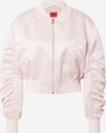 HUGO Prehodna jakna 'Asunati' | roza barva: sprednja stran