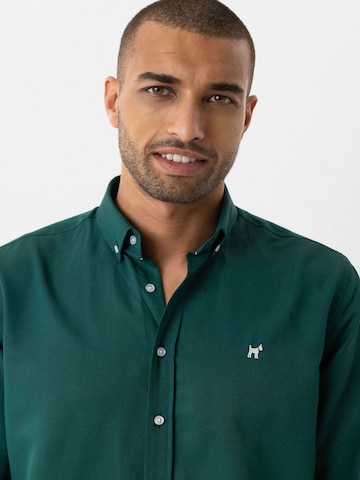 Coupe regular Chemise Williot en vert