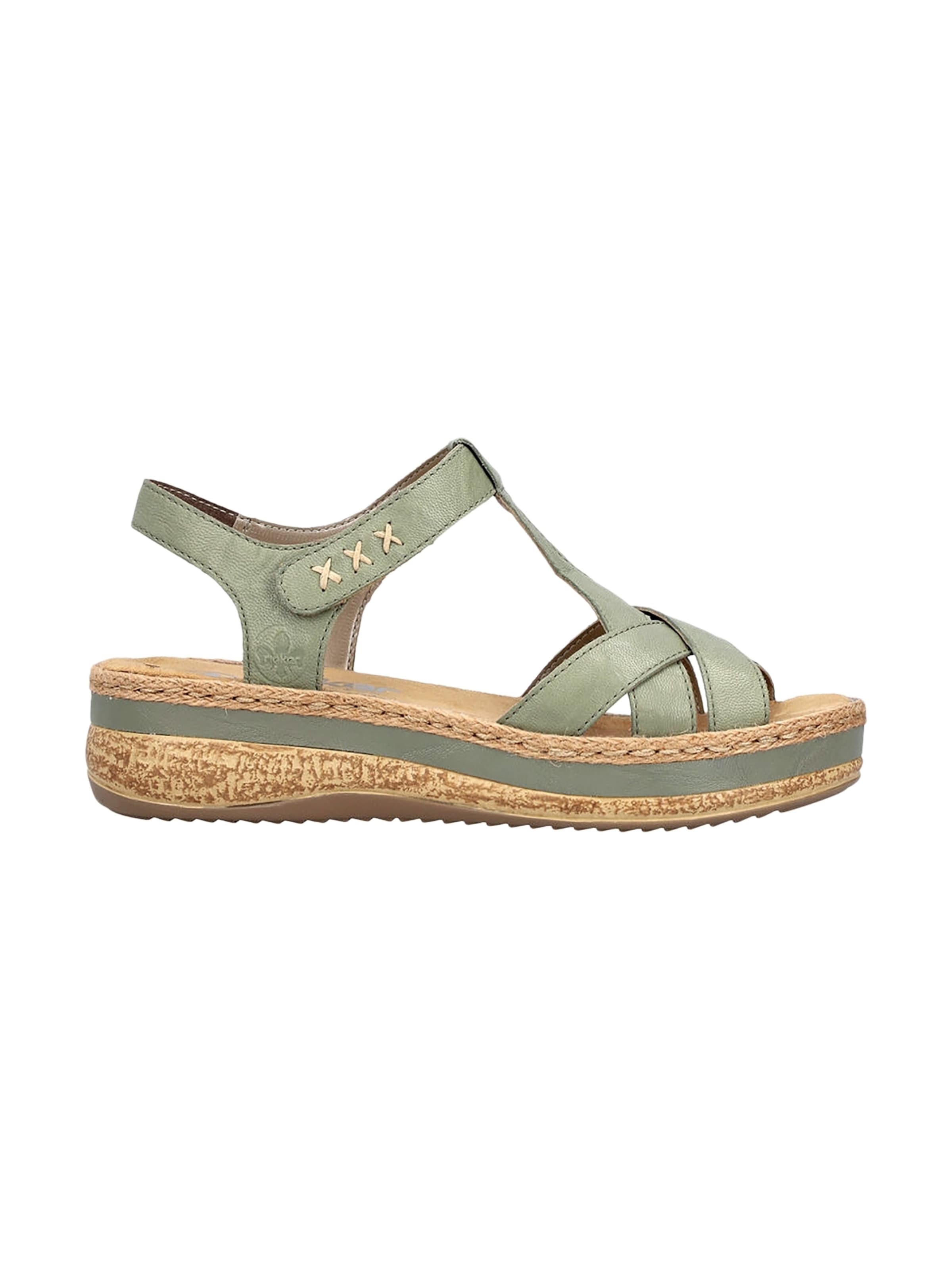Sandales Rieker en vert