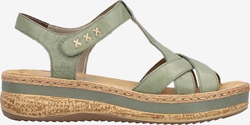 Sandales Rieker en vert