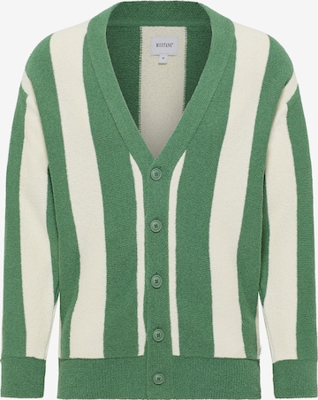 žalia MUSTANG Kardiganas 'Edgar': priekis
