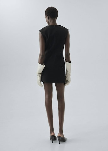 MANGO Kleid 'Tropi' in Schwarz
