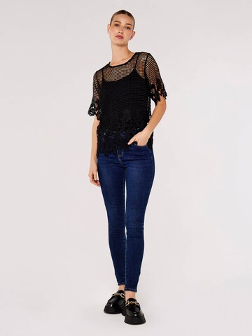 Apricot Blouse in Black