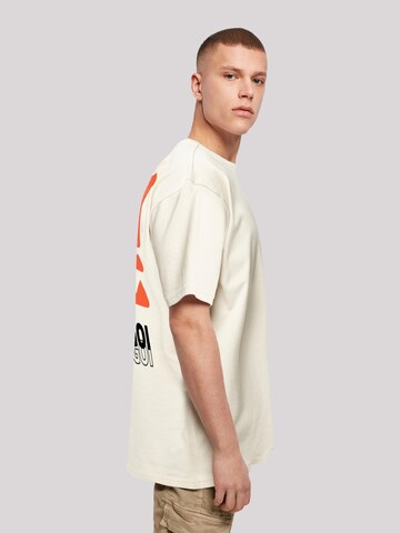 T-Shirt 'Nishikigoi Koi' F4NT4STIC en beige