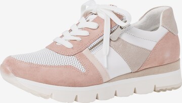 MARCO TOZZI Sneakers laag in Beige: voorkant