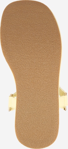Sandalo con cinturino di Warehouse in giallo