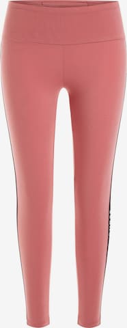 Pantalon de sport 'Aline' GUESS en rose : devant