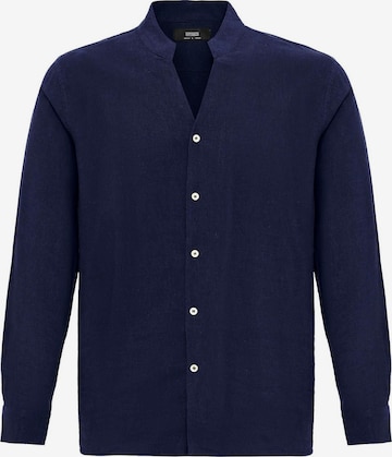 Coupe regular Chemise Antioch en bleu : devant
