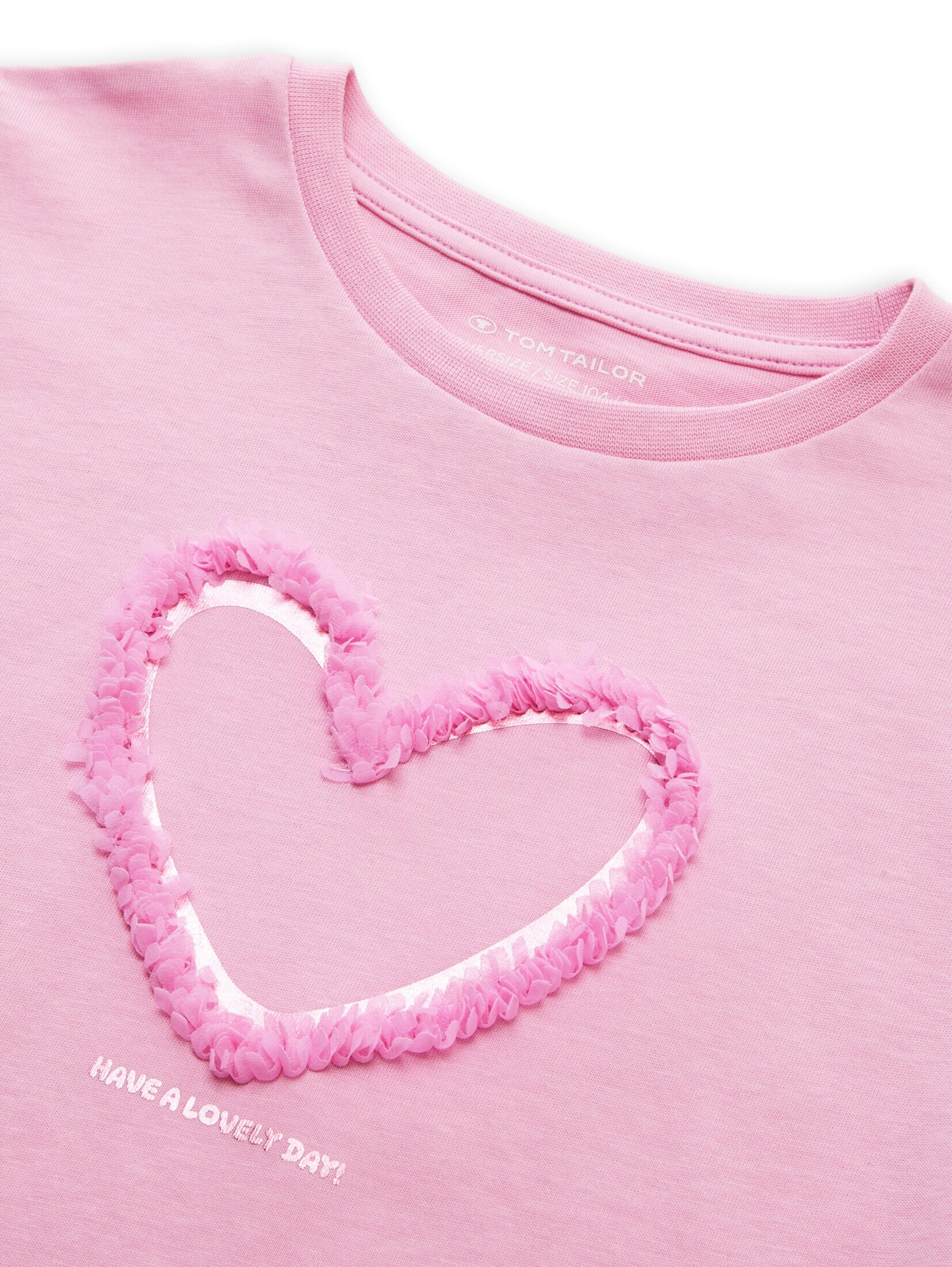 TOM TAILOR Shirt in Pink