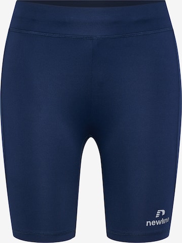 Newline Skinny Workout Pants in Blue: front