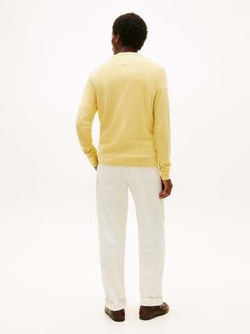 TOMMY HILFIGER Pullover in Gelb