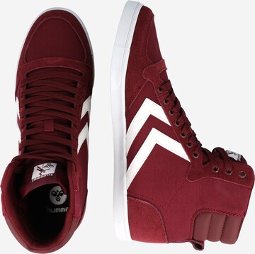 Hummel High-Top Sneakers in Red