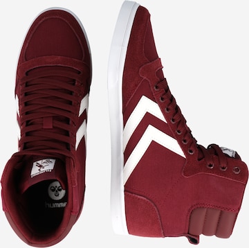 Sneaker alta di Hummel in rosso