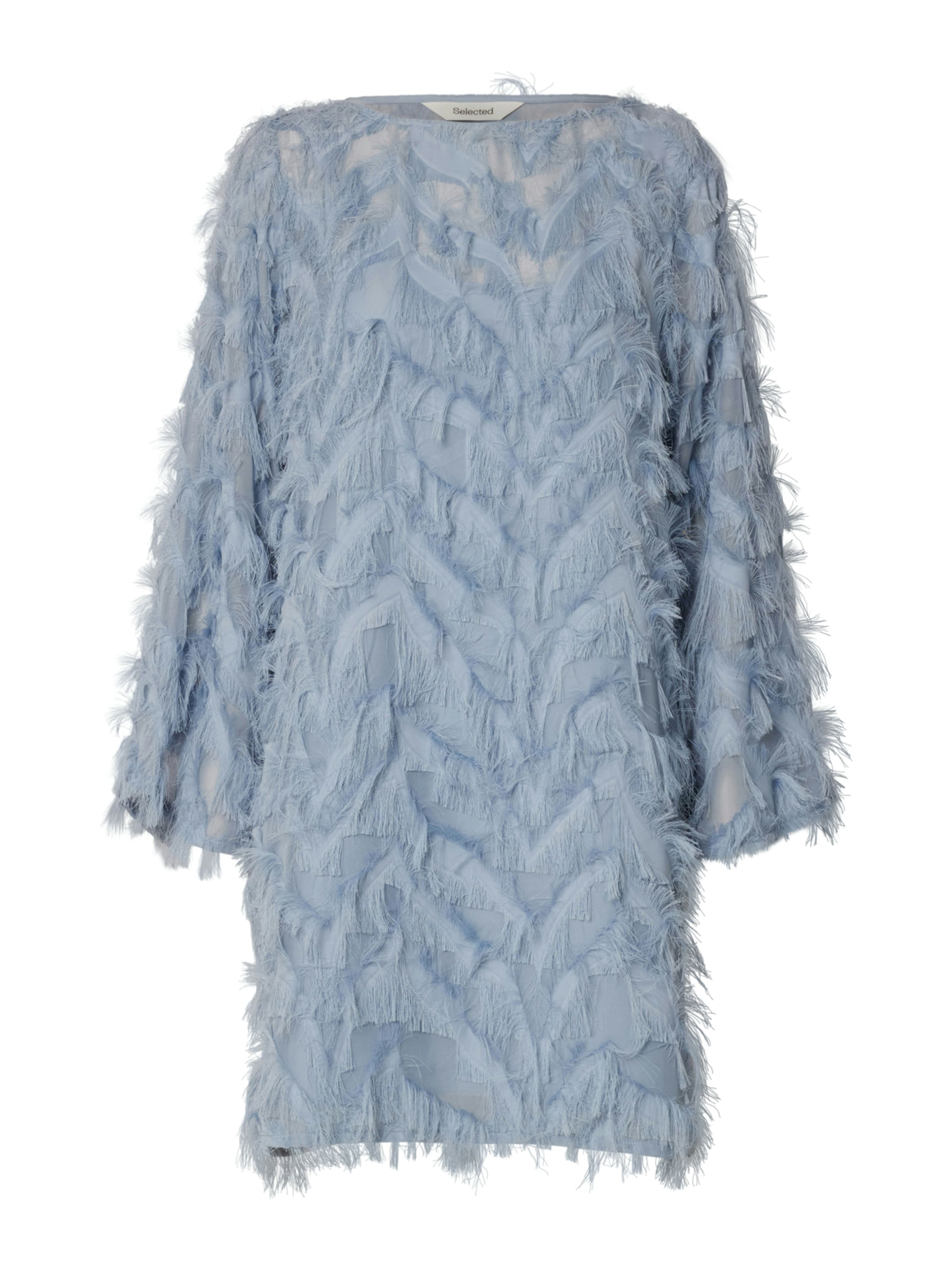 SELECTED - Vestido 'SLFMYLINE' en azul: frente