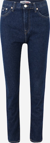 Tommy Jeans Skinny Hose 'IZZIE' in Blau: predná strana