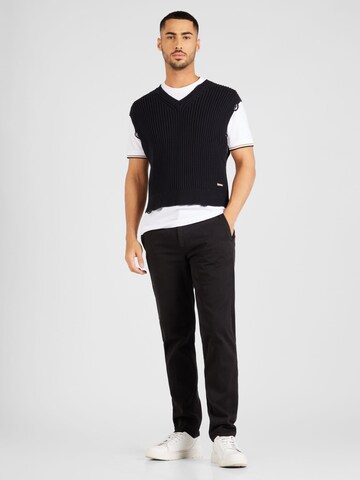 BOSS Slim fit Chino trousers in Black