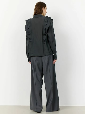 Levete Room Wide leg Pantalon 'Irmelin' in Zwart