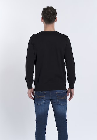 DENIM CULTURE - Jersey 'NARCISO' en negro