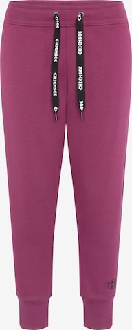 CHIEMSEE Tapered Hose in Lila: predná strana