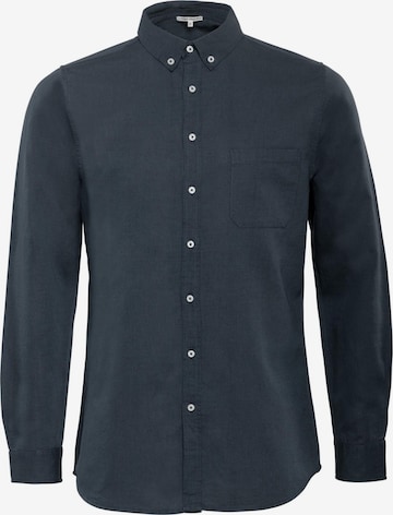 Living Crafts Button Up Shirt 'ROB' in Blue: front