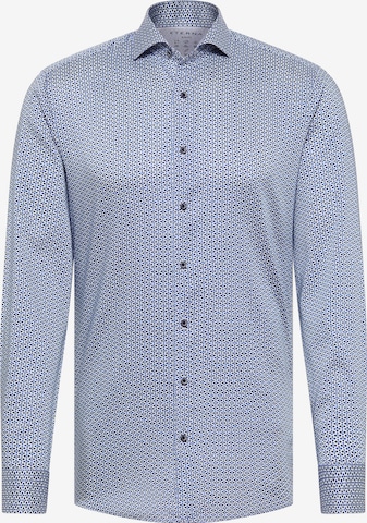 ETERNA Slim fit Button Up Shirt in Blue: front