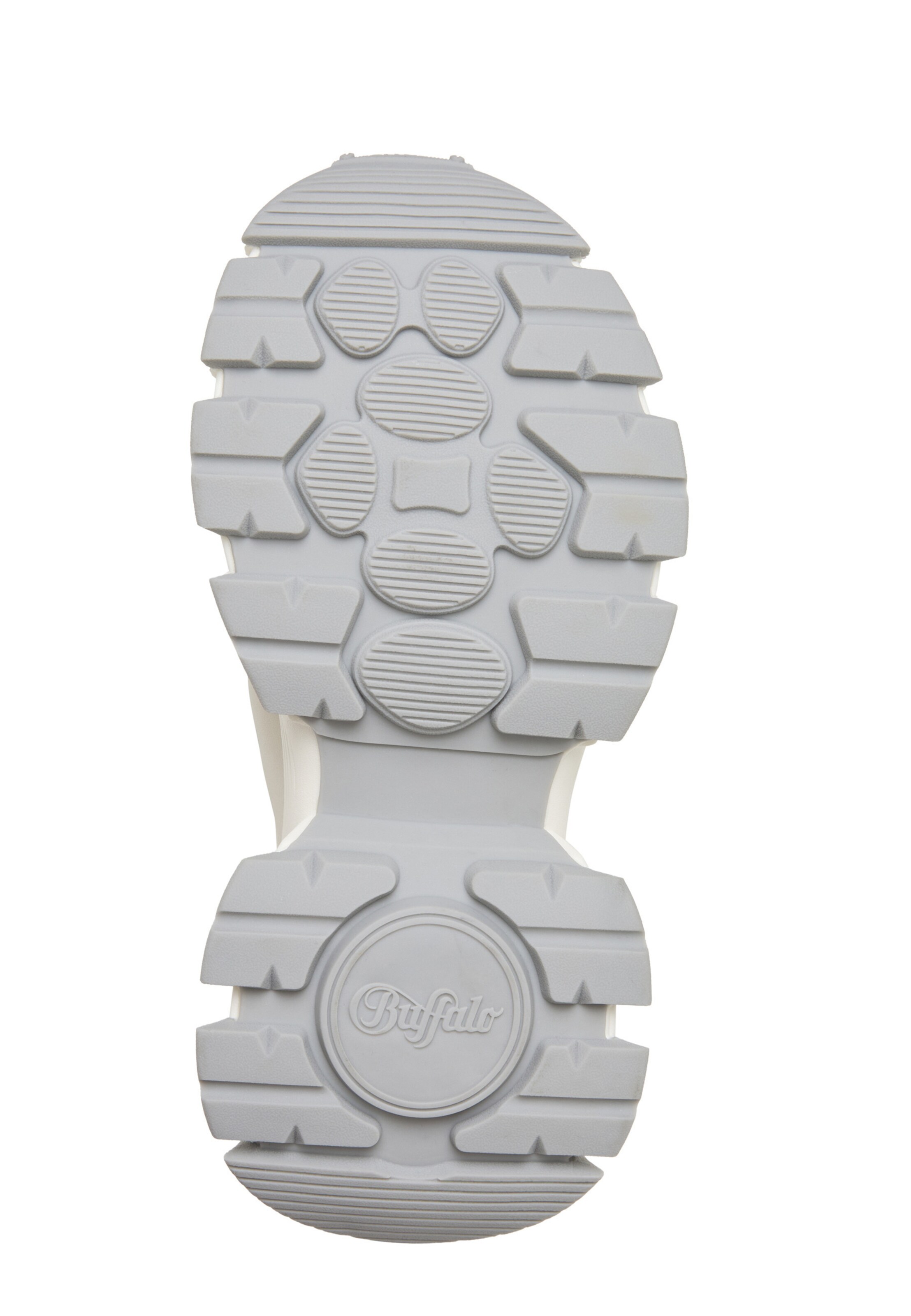 BUFFALO Balerinka z rzemykiem 'SATURN ' w kolorze biały