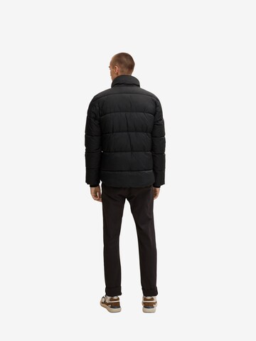 TOM TAILOR Between-Season Jacket in Black