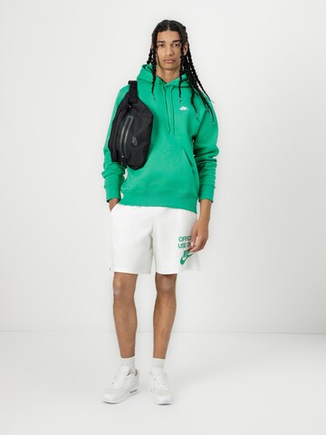 zaļš Nike Sportswear Sportisks džemperis 'CLUB'