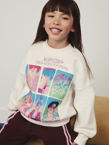 Next Sweatshirt 'K-Pop Demon Hunters' in Beige