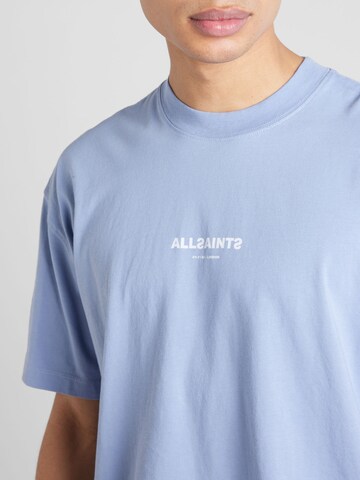 AllSaints Tričko - Modrá