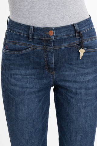 Recover Pants Slimfit Jeans 'Alba' in Blau