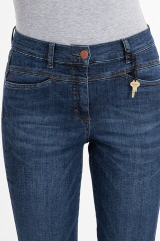 Coupe slim Jean 'Alba' Recover Pants en bleu