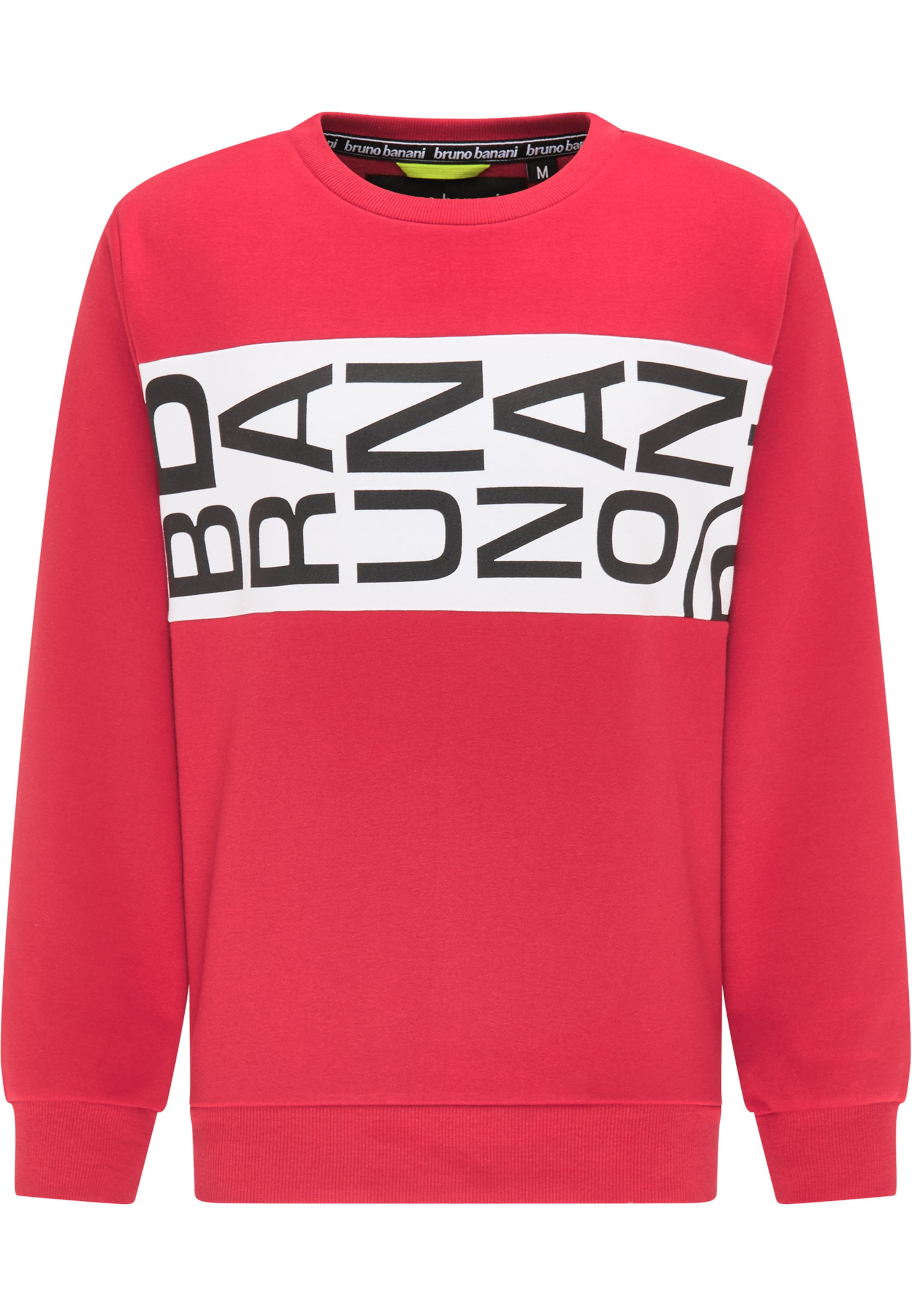 Bruno Banani Sweatshirt 'Richardson' in Red: front