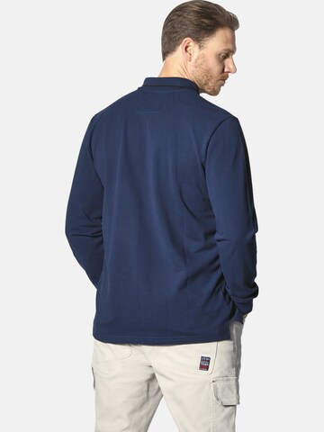 Jan Vanderstorm Shirt ' Ellis ' in Blauw