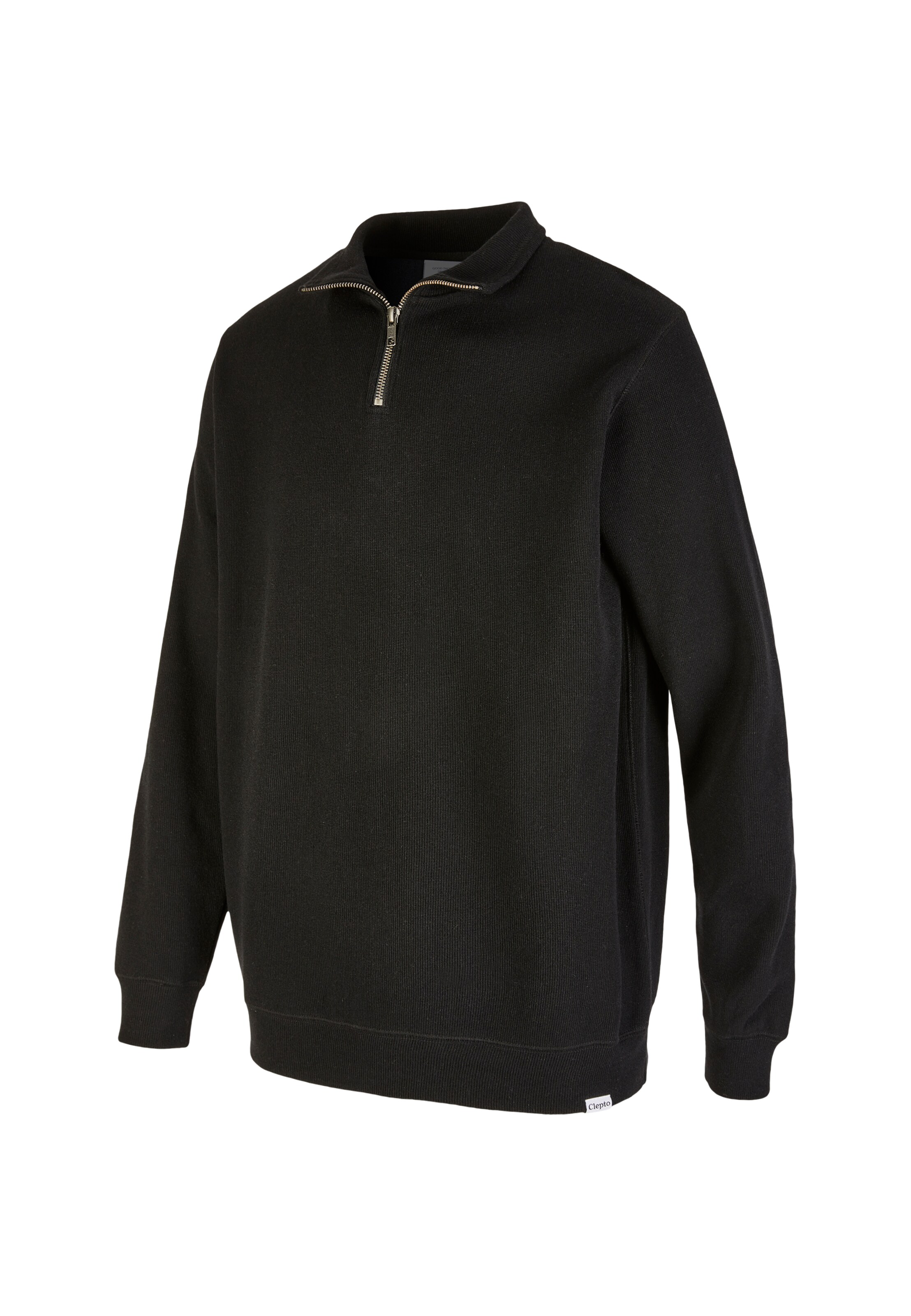 Cleptomanicx Pullover 'Noitch' in Schwarz