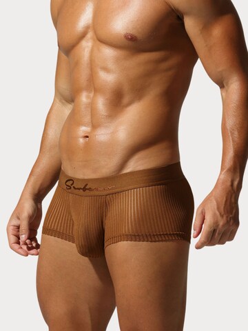 SEOBEAN Boxer shorts in Brown