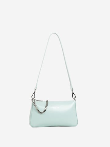 LANCASTER Paris Schoudertas 'Lancaster Sac trotteur Zippée Suave Even Bleu Perle' in Blauw