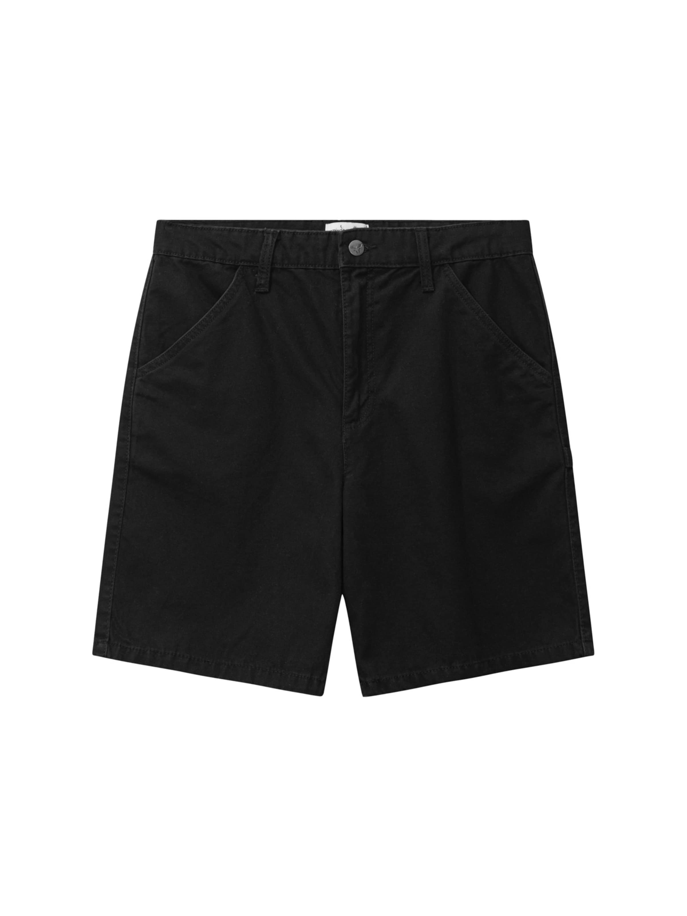 Regular Pantalon ' Dereck ' Fat Moose en noir : devant