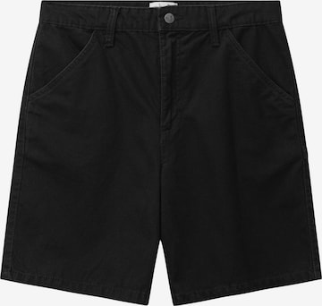 Regular Pantalon ' Dereck ' Fat Moose en noir : devant