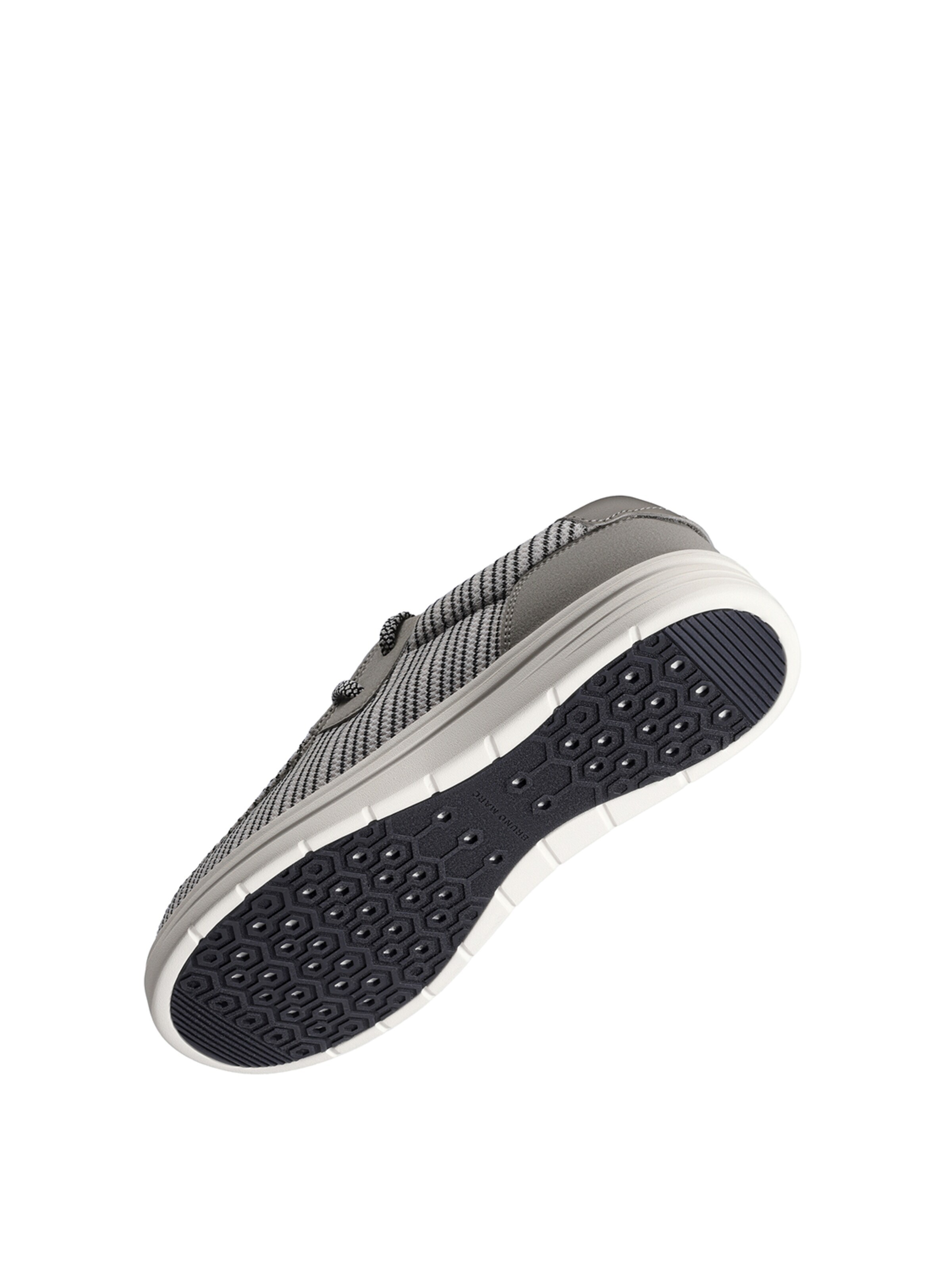 Bruno Marc Instappers 'Bruno Marc Herren Arch Support Freizeit Slipper Breite Zehenbox Rutschfeste Leichte Atmungsaktive' in Grijs