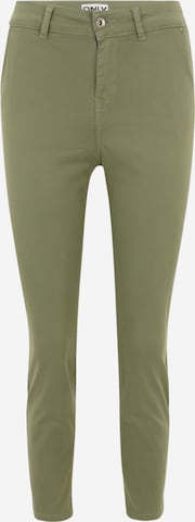 Only Petite - Skinny Pantalón 'EVEREST' en verde: frente