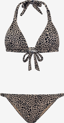 Triangle Bikini 'BIBI' Shiwi en beige : devant