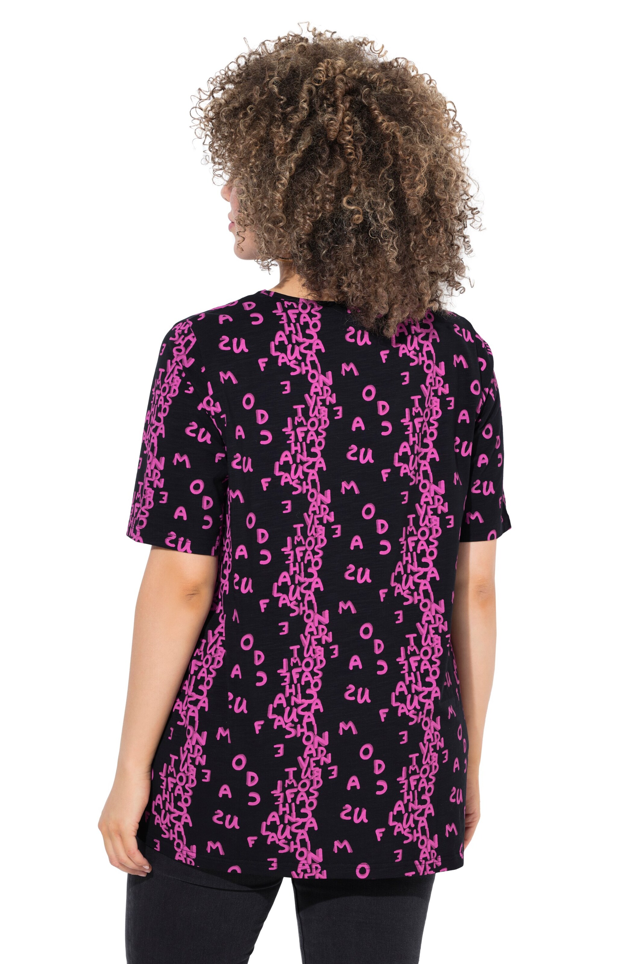 Ulla Popken Shirt in Schwarz