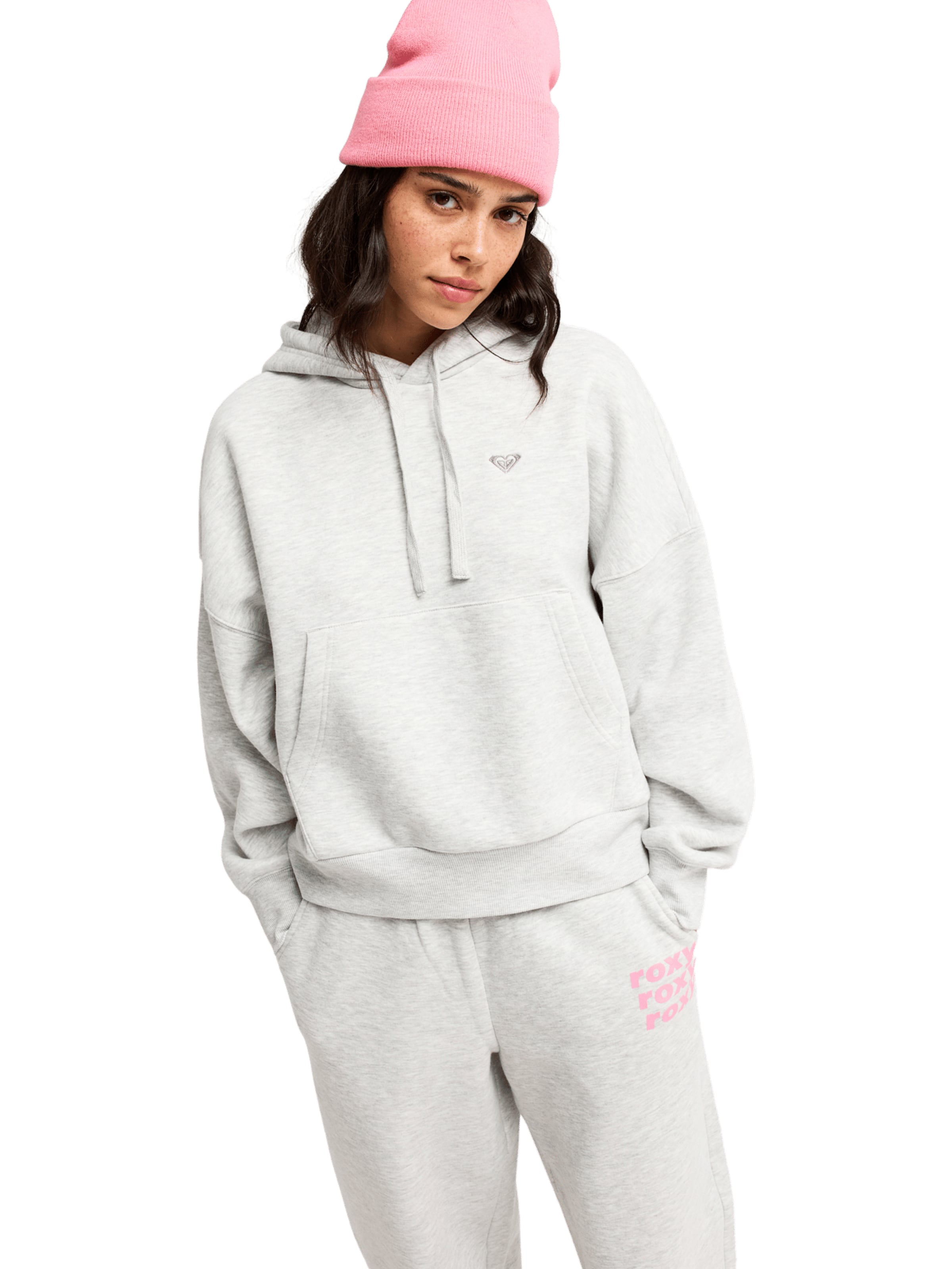 ROXY Sweatshirt 'Skyflare' in Grey: front