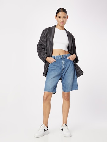 G-Star RAW Loosefit Shorts 'Type 89' in Blau