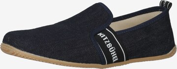 Living Kitzbühel Slippers in Blue: front