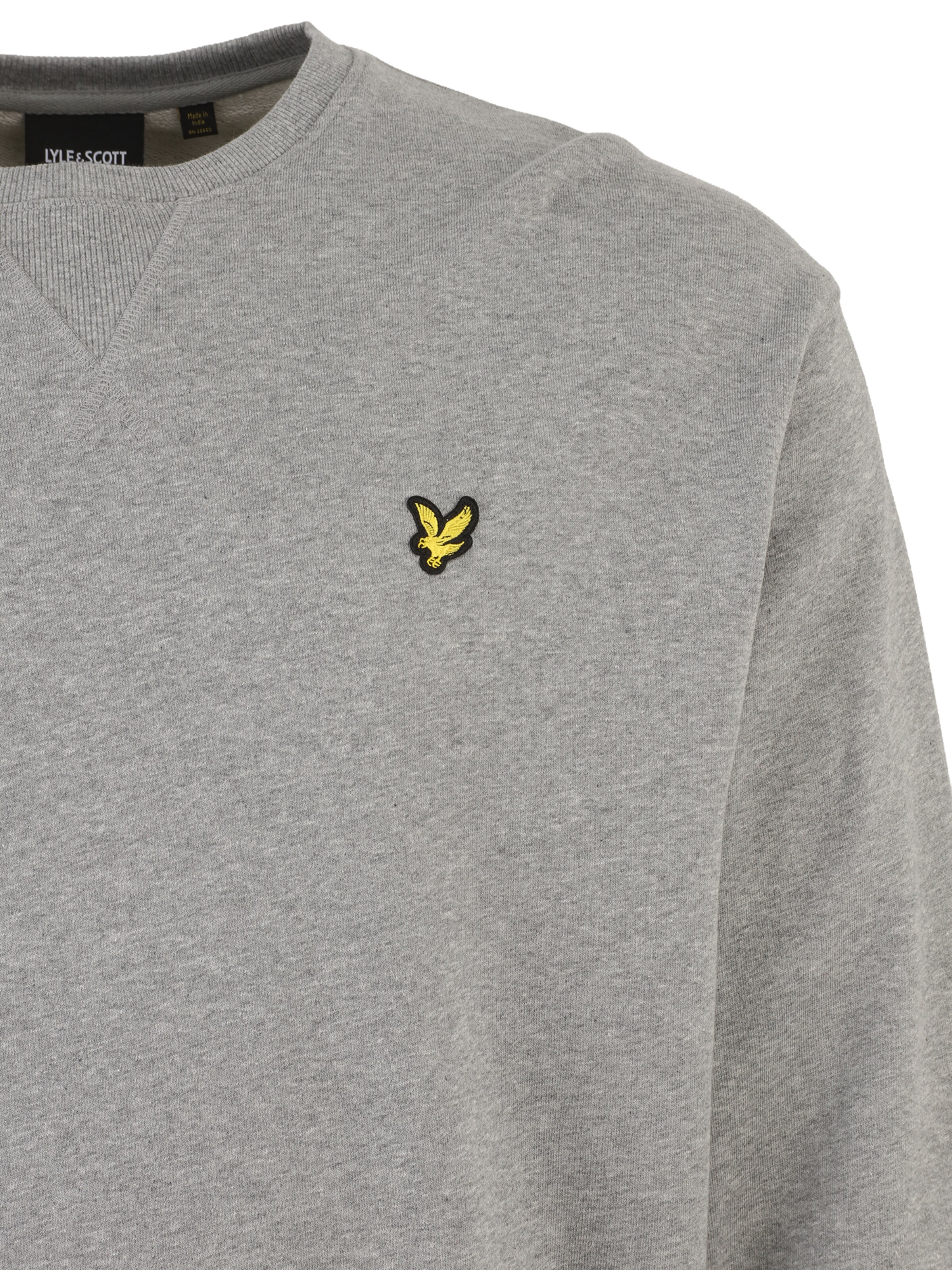 Lyle & Scott Big&Tall Sweatshirt i grå